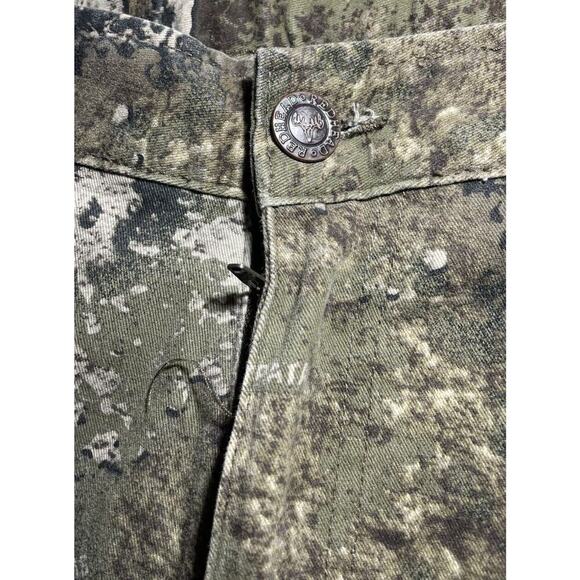 Vintage Camo Pants 2XL Y2K Hunting Camouflage Red Head Silent Hide XXL Ankle Tie - Picture 2 of 7